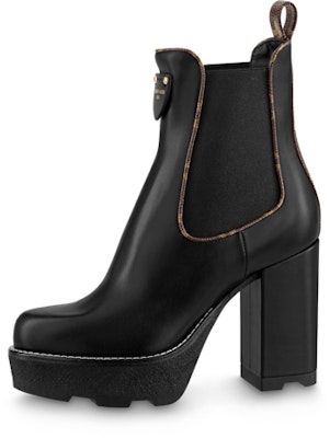 (Women) Louis Vuitton Chelsea Boot 'Black' 1AABB7 Buy (Women) Louis Vuitton Chelsea Boot 'Black' 1AABB7