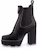 (W) But Louis Vuitton Chelsea Boot 'Hitam' 1AABB7