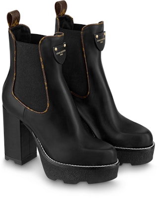 (Women) Louis Vuitton Chelsea Boot 'Black' 1AABB7 Lookbook (Women) Louis Vuitton Chelsea Boot 'Black' 1AABB7