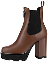 (Women) Louis Vuitton Chelsea Boot 'Brown' 1AABBM (Women) Louis Vuitton Chelsea Boot 'Brown' 1AABBM