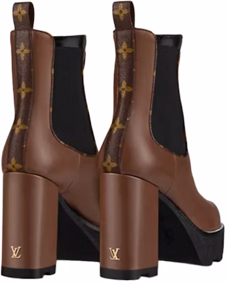 (Women) Louis Vuitton Chelsea Boot 'Brown' 1AABBM Shop (Women) Louis Vuitton Chelsea Boot 'Brown' 1AABBM