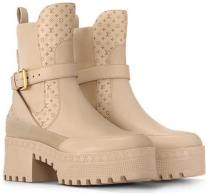 (Women) Louis Vuitton Chelsea Boot 'Brown' 1ACA9Z Lookbook (Women) Louis Vuitton Chelsea Boot 'Brown' 1ACA9Z