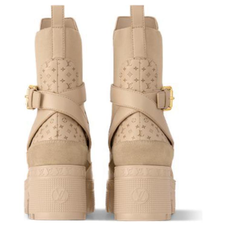 Shop (W) Bota Louis Vuitton Chelsea 'Marrón' 1ACA9Z