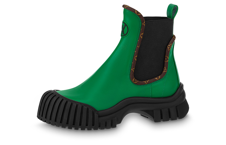 (Women) Louis Vuitton Chelsea Boot 'Green Ruby Calfskin' 1AB0GI