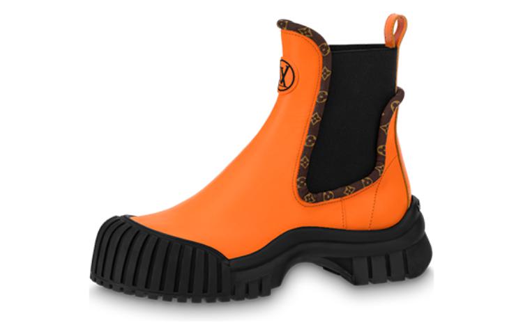 (Women) Louis Vuitton Chelsea Boot 'Orange' 1AB0GT