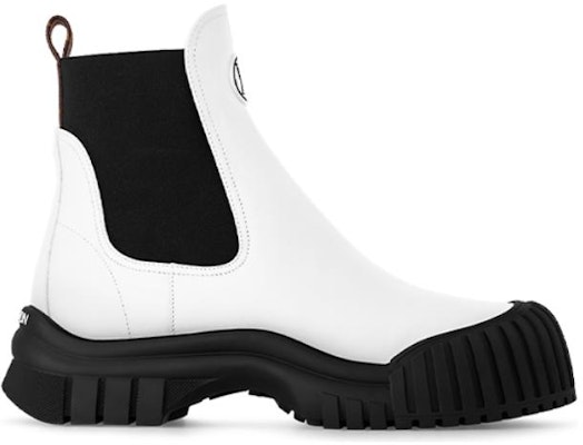 (W) Louis Vuitton Ruby Flat Ankle Boots 'Putih' 1ABUJA Order (W) Louis Vuitton Ruby Flat Ankle Boots 'Putih' 1ABUJA