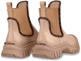 Purchase (W) Louis Vuitton Chelsea Boot 'Ruby Beige' Sepatu Boot Wanita Keren 1AB0EY