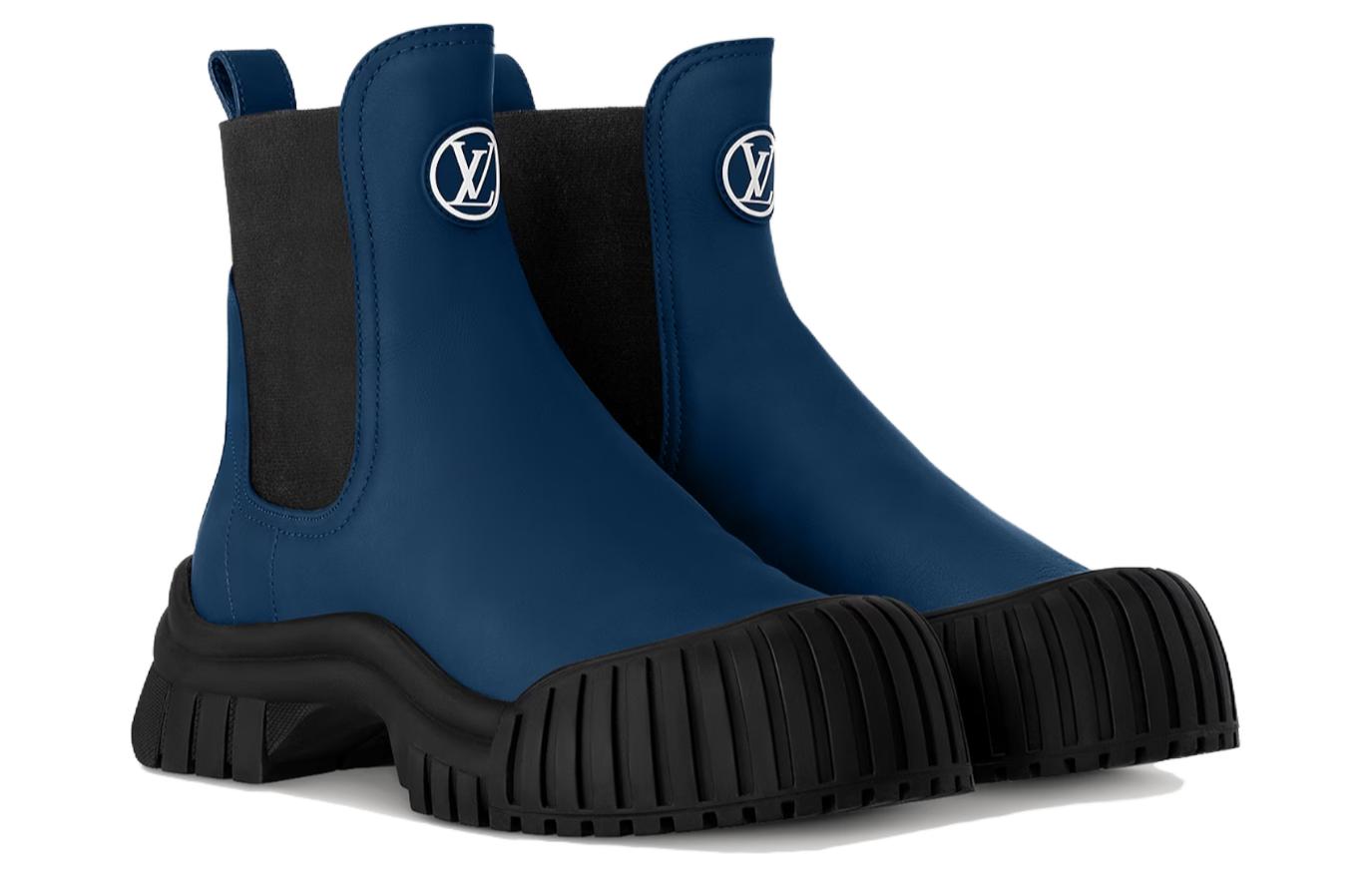Lookbook (W) Botas Chelsea Louis Vuitton 'Ruby Blue' 1ABUIV