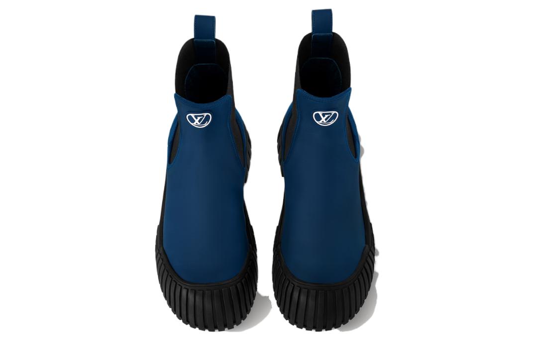 Shop (W) Botas Chelsea Louis Vuitton 'Ruby Blue' 1ABUIV