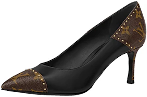 (Women) Louis Vuitton Cherie Pumps 'Brown Black' 1A8N7C (Women) Louis Vuitton Cherie Pumps 'Brown Black' 1A8N7C