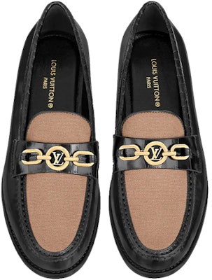(Women) Louis Vuitton LV Chess Loafers 'Black Brown' 1A9CH4 Shop (Women) Louis Vuitton LV Chess Loafers 'Black Brown' 1A9CH4