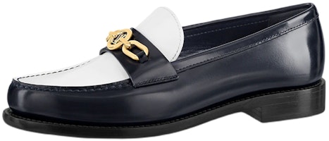 (Women) Louis Vuitton Chess Loafer 'Black White' 1A9R1Y (Women) Louis Vuitton Chess Loafer 'Black White' 1A9R1Y
