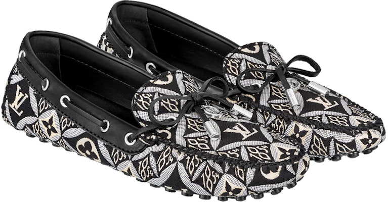 (W) Louis Vuitton Sepatu Lofers Catur 'Hitam Putih' 1A8VX8 Lookbook (W) Louis Vuitton Sepatu Lofers Catur 'Hitam Putih' 1A8VX8