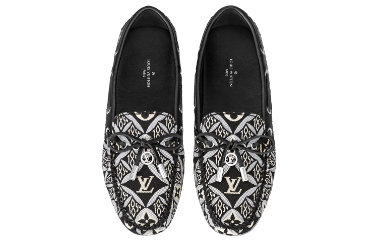 Shop (W) Mocassins Louis Vuitton Échiquier ''Noir Blanc'' 1A8VX8