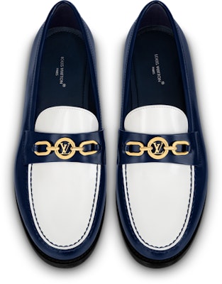 (W) 루이비통 블루 체스 플랫 로퍼 (or LV 블루 체스 로퍼 if brevity is paramount) 1ABIC2 Shop (W) 루이비통 블루 체스 플랫 로퍼 (or LV 블루 체스 로퍼 if brevity is paramount) 1ABIC2