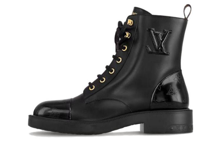 (Women) Louis Vuitton Citizen Boot 'Black Leather' 1ACKF7