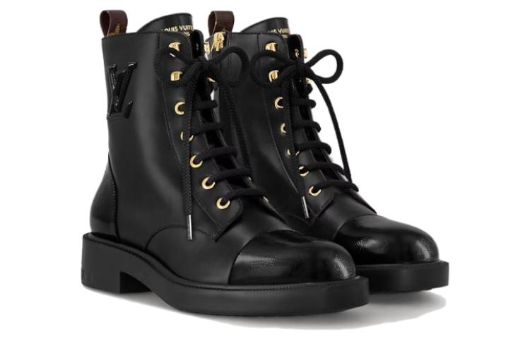 Lookbook (W) 路易威登黑色皮革Citizen短靴 1ACKF7