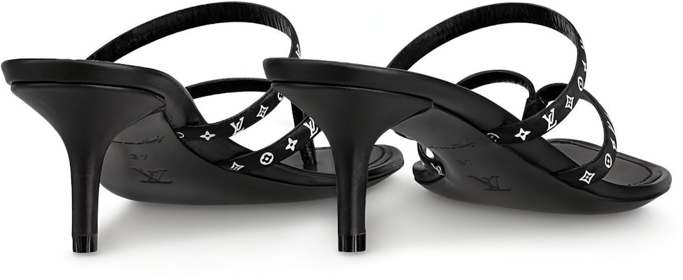(W) "Louis Vuitton Sandalia Citizen 'Piel de Becerro Satén Negro'" 1A7S3A Purchase (W) "Louis Vuitton Sandalia Citizen 'Piel de Becerro Satén Negro'" 1A7S3A