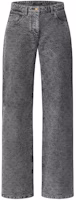 (Women) LOUIS VUITTON Classic Flared Black Denim Jeans 1AGBK5 (Women) LOUIS VUITTON Classic Flared Black Denim Jeans 1AGBK5