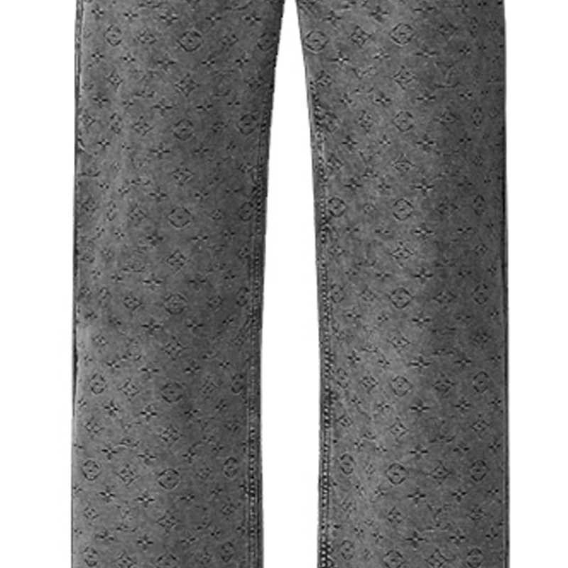 (Women) LOUIS VUITTON Classic Flared Black Denim Jeans 1AGBK5 圖 6