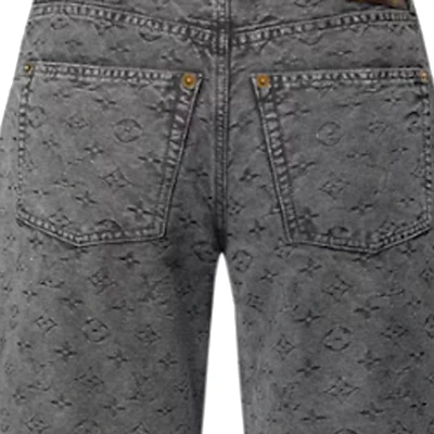 (W) LOUIS VUITTON Seluar Jeans Hitam Klasik Flared 1AGBKB Purchase (W) LOUIS VUITTON Seluar Jeans Hitam Klasik Flared 1AGBKB