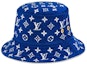 Buy (W) ルイヴィトン クラシック モノグラム ブルー バケットハット. M77760