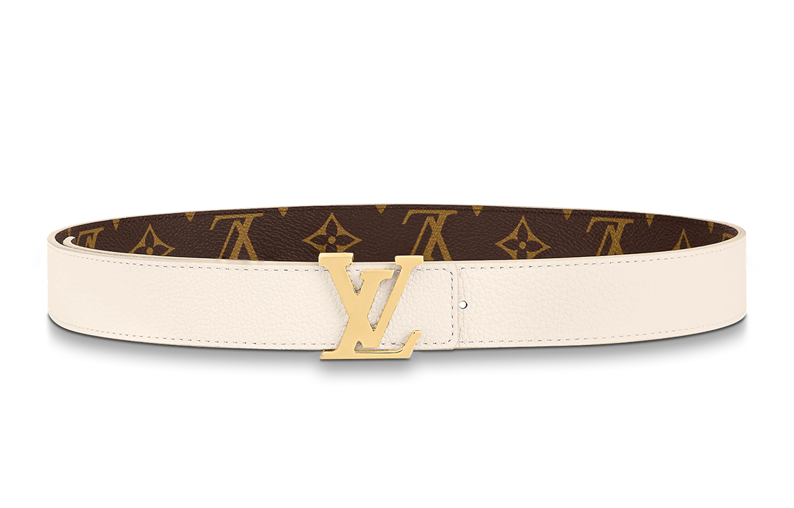 (Women) Louis Vuitton Classic Monogram Reversible Leather Belt Brown 3cm Width Women M0597V 圖 3