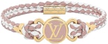 Buy (W) Louis Vuitton Gelang Kulit Bunga Clic It Ungu/Putih. M8061F