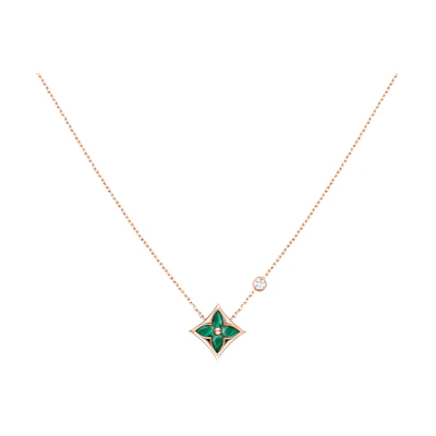 (Women) LOUIS VUITTON Color Blossom BB 18K Rose Gold Necklace for Women Q93894