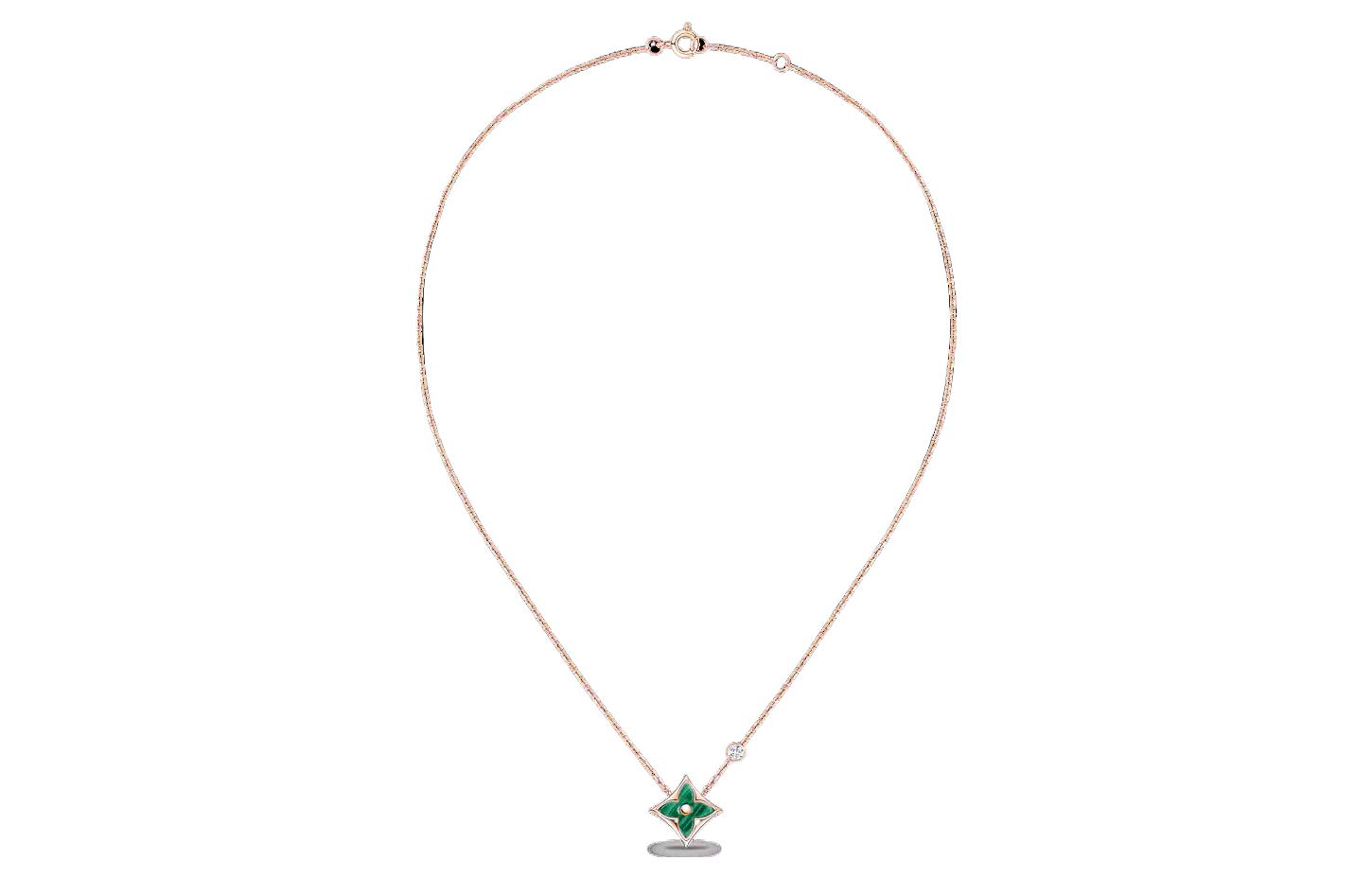 (Women) LOUIS VUITTON Color Blossom BB 18K Rose Gold Necklace for Women Q93894 圖 3