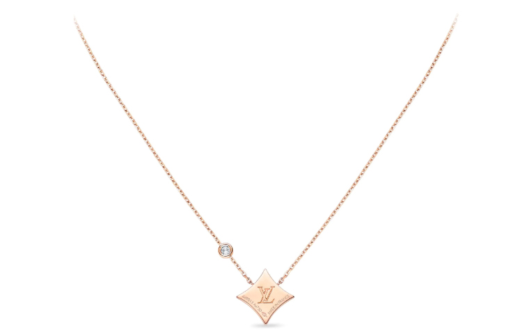 (Women) Louis Vuitton Color Blossom BB Floral Pendant 18K Gold Diamond Necklace for Women Q93612 圖 3