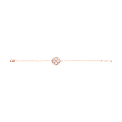 (Women) Louis Vuitton Color Blossom Rose Gold Pearl Bracelet for Women. Q95465