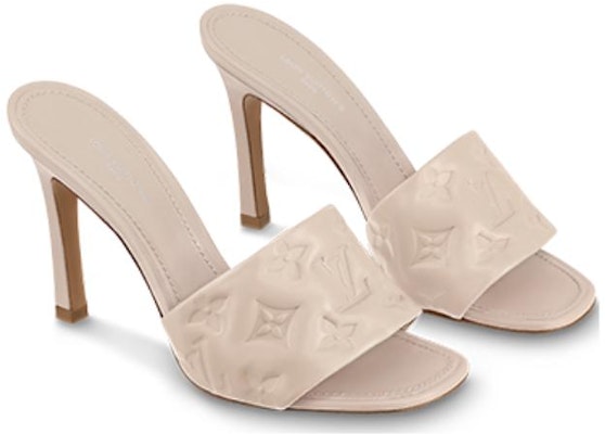 (W) Louis Vuitton Sandal Kenyamanan 'Beige' 1AAZDO Lookbook (W) Louis Vuitton Sandal Kenyamanan 'Beige' 1AAZDO