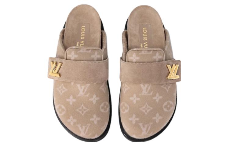 Shop (W) Louis Vuitton Comfort Slide ''Lichtbruin'' 1AC9MU