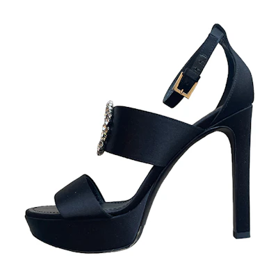 (W) LV CMFT Toe-Loop Buckle Slide 'Black'