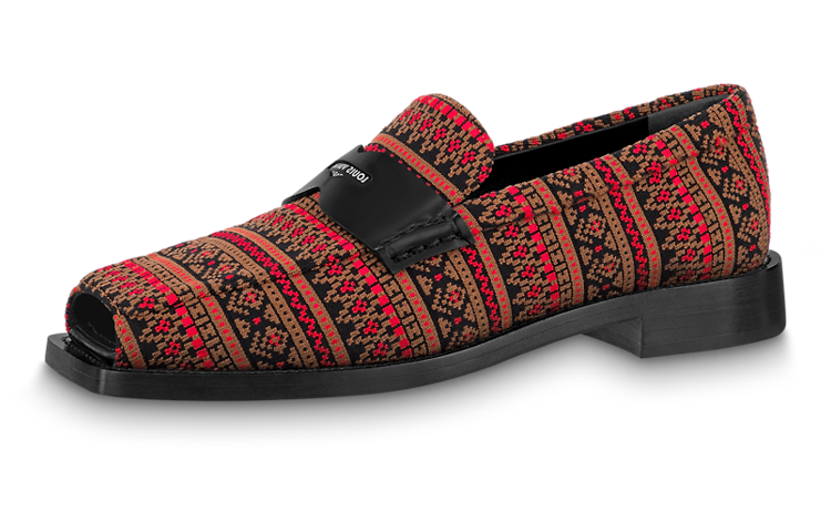 (W) LV Connelly Slip-On 'Black Red'