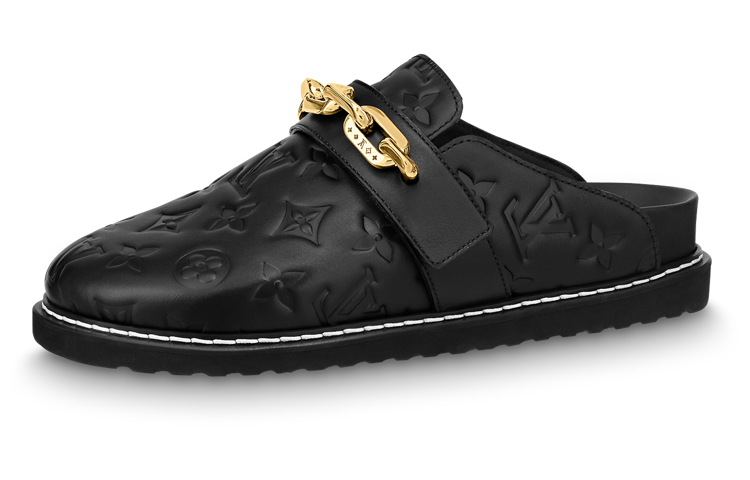 (Women) Louis Vuitton Cosy Mule 'Carved Chain' 1AB3OY