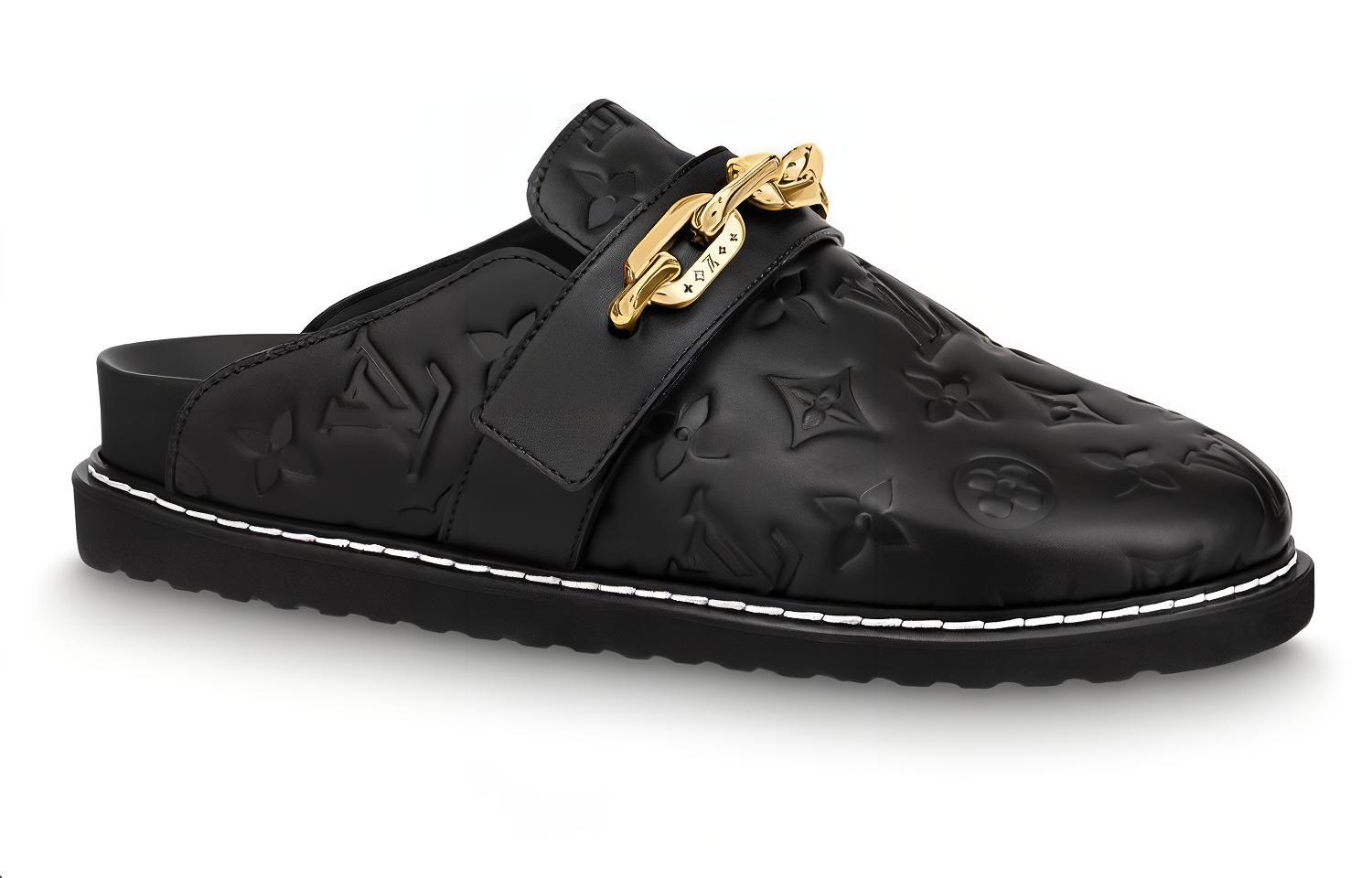 (W) LV Cosy Mule 'Carved Chain' 圖 2