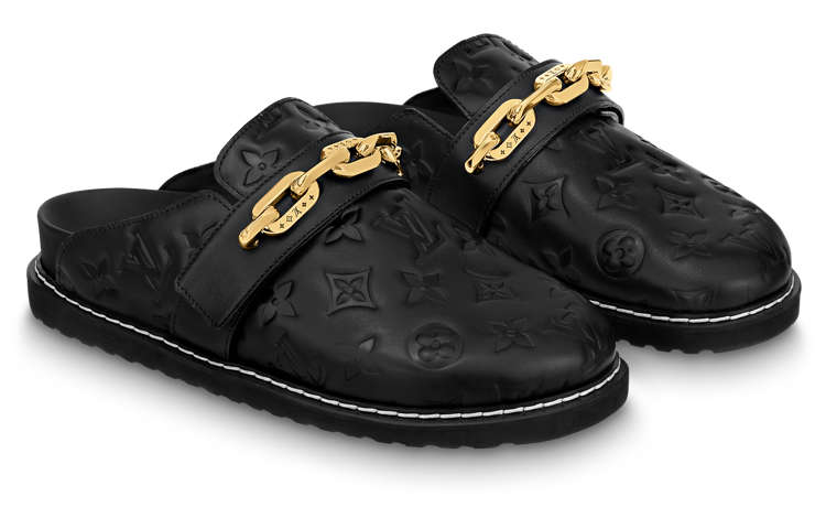 (W) LV Cosy Mule 'Carved Chain' 圖 3