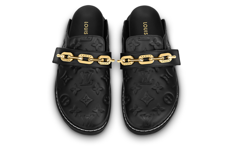 (W) LV Cosy Mule 'Carved Chain' 圖 4