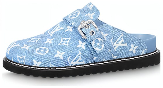 LOUIS VUITTON Cosy牛仔布 時尚舒適 包頭拖鞋 女款 藍色 Buy LOUIS VUITTON Cosy牛仔布 時尚舒適 包頭拖鞋 女款 藍色