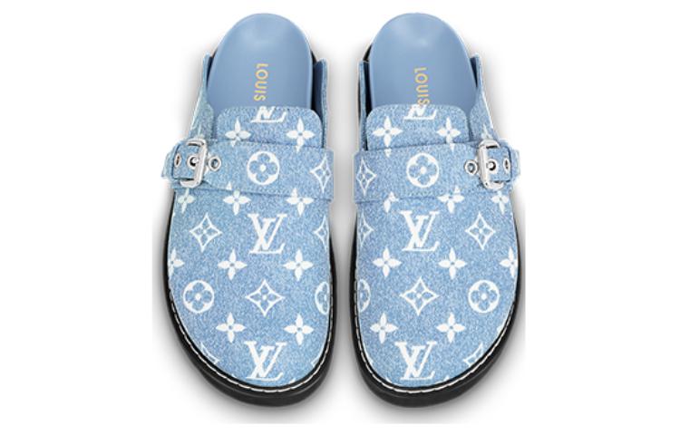 Shop (W) Louis Vuitton Mule Cosy ''Bleu Denim'' 1AB3PE