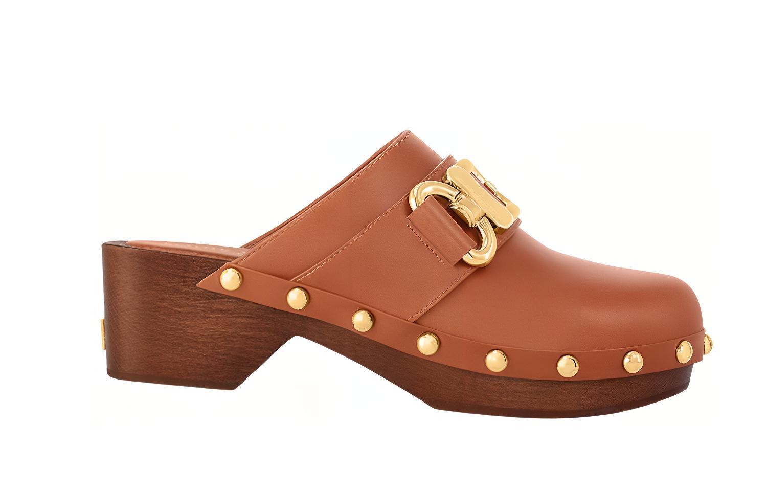 Order (W) Louis Vuitton Cottage ''Sandale Marron à Bout Ouvert'' 1AC75C