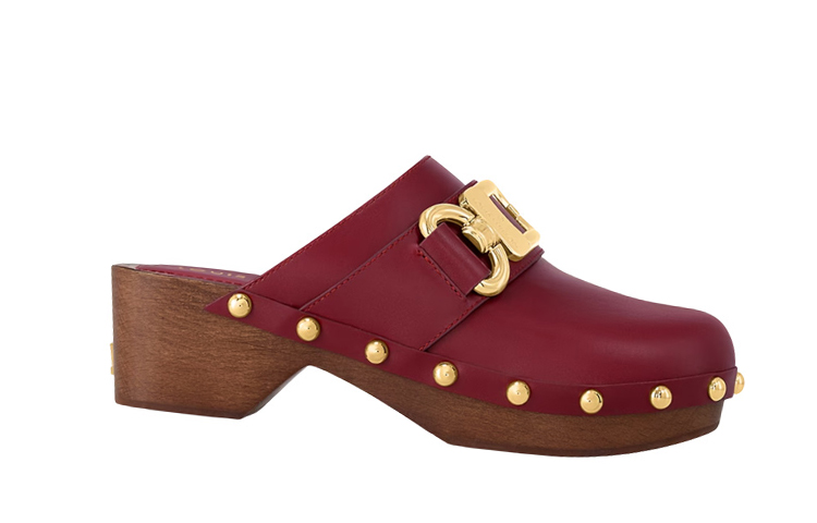 (W) LV Cottage 'Burgundy Leather Mule' 圖 2