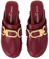Shop (W) Louis Vuitton Cottage ''Mule en Cuir Bourgogne'' 1AC74X