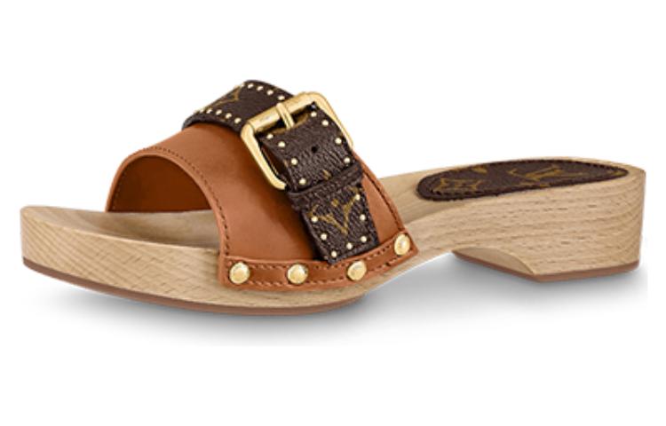 (W) LV Cottage Slide 'CMFT Brown'