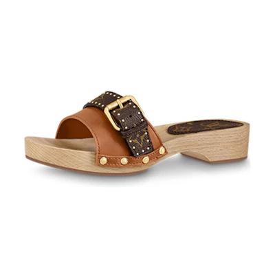 (W) LV Cottage Slide 'CMFT Brown'