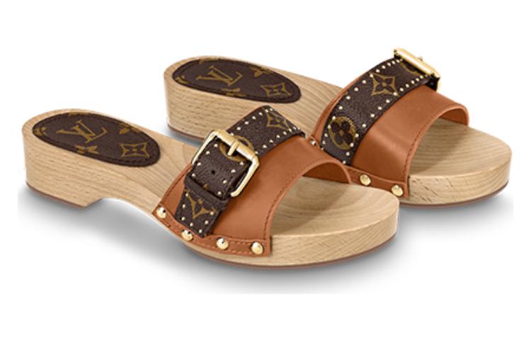 Lookbook (W) Louis Vuitton Cottage Slide 'Comfort Brown' Sandalia Marrón Cómoda 1A8GI5