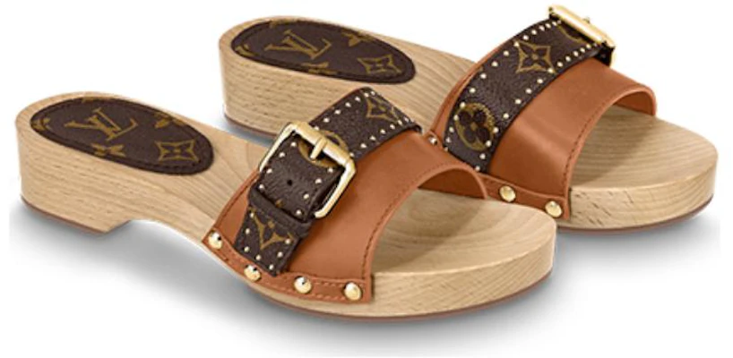 (W) Louis Vuitton Cottage Slide 'Comfort Brown' Sandalia Marrón Cómoda 1A8GI5 Lookbook (W) Louis Vuitton Cottage Slide 'Comfort Brown' Sandalia Marrón Cómoda 1A8GI5