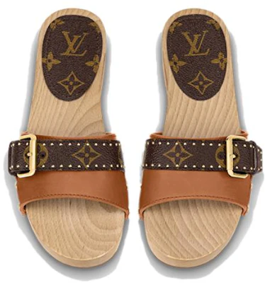 (W) Louis Vuitton Cottage Slide 'Comfort Brown' Sandalia Marrón Cómoda 1A8GI5 Shop (W) Louis Vuitton Cottage Slide 'Comfort Brown' Sandalia Marrón Cómoda 1A8GI5